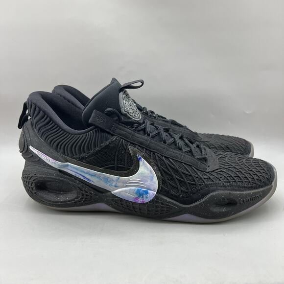 Nike Black Cosmic Unity Promo Sample Sneakers Men Size 15 Black Basketball Shoes - Picture 1 of 8